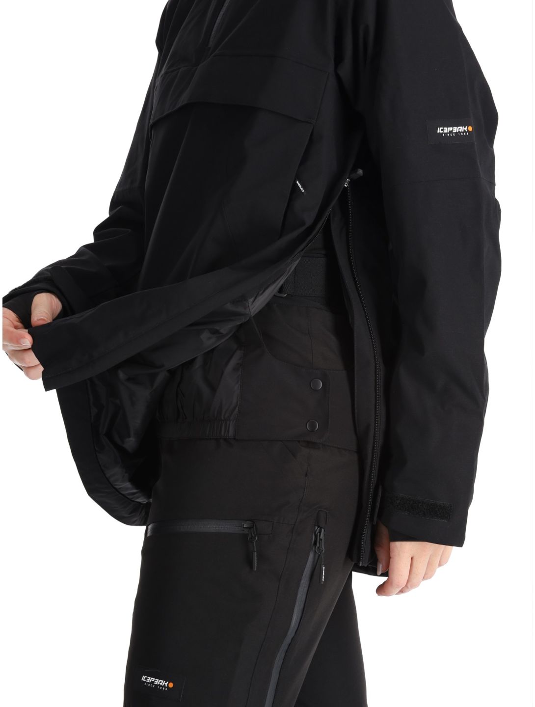 Icepeak, Calio winter anorak dames Black zwart 