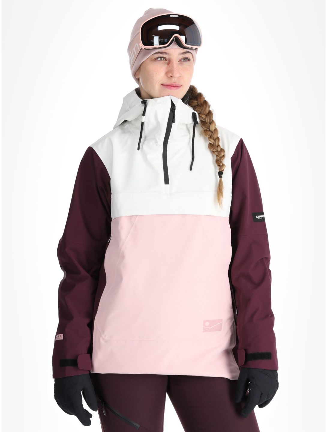 Icepeak, Calio winter anorak dames Plum paars 