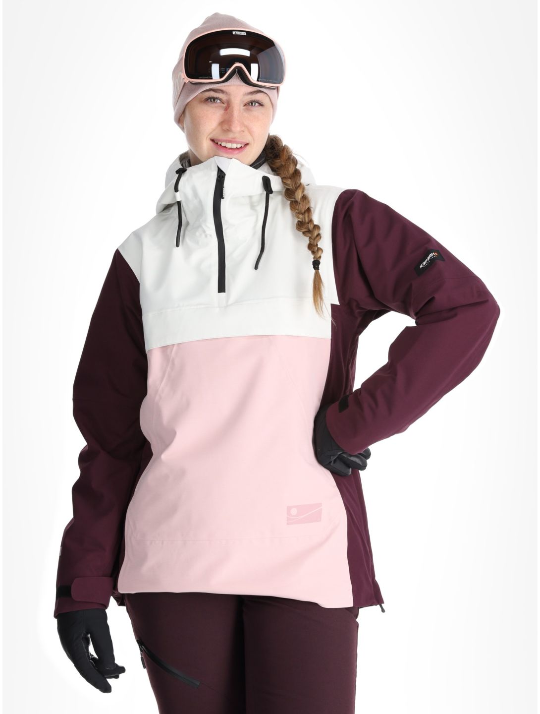 Icepeak, Calio winter anorak dames Plum paars 