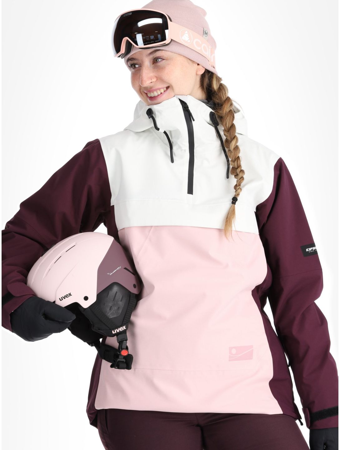 Icepeak, Calio winter anorak dames Plum paars 