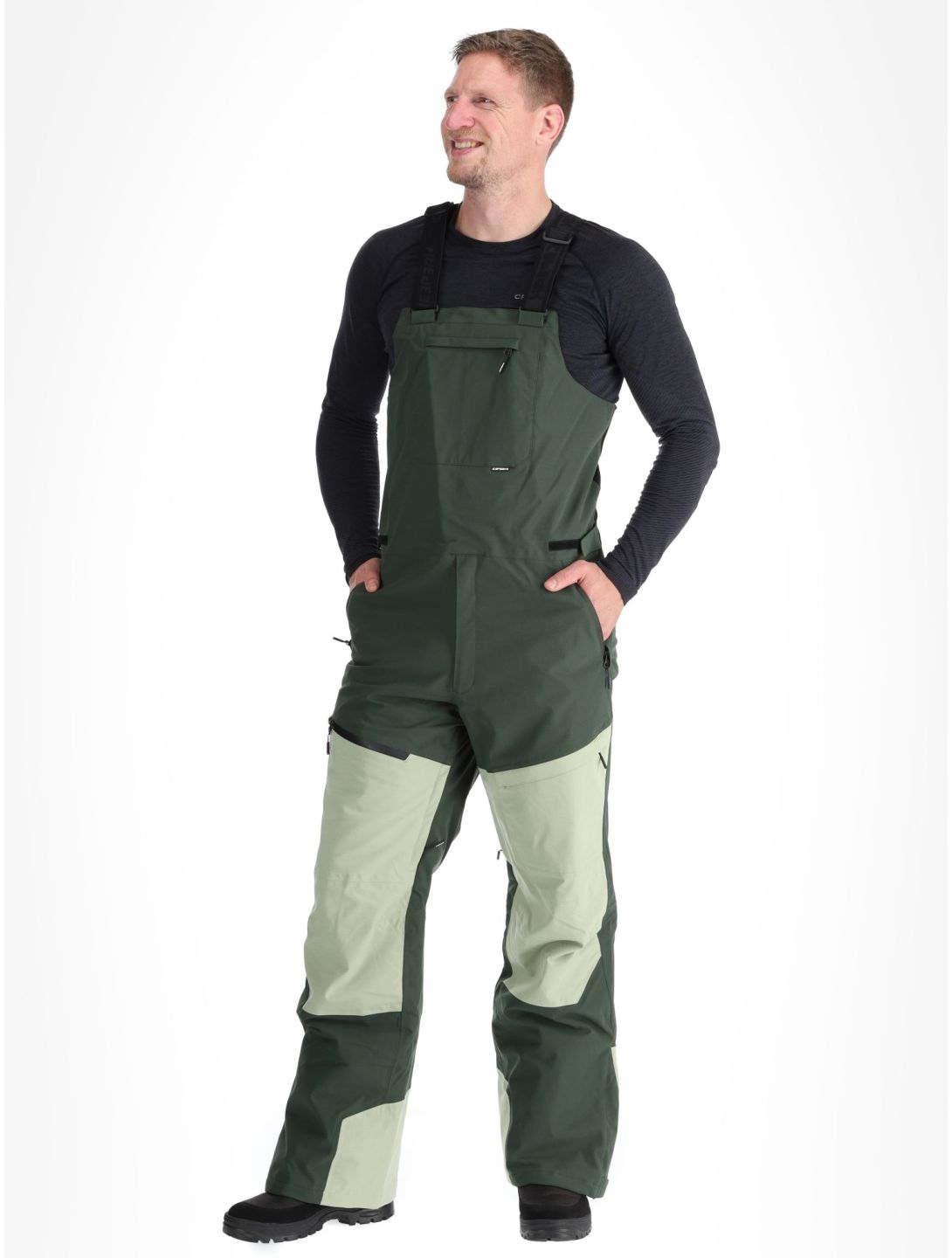 Icepeak, Cambo skibroek heren Dark Olive groen 