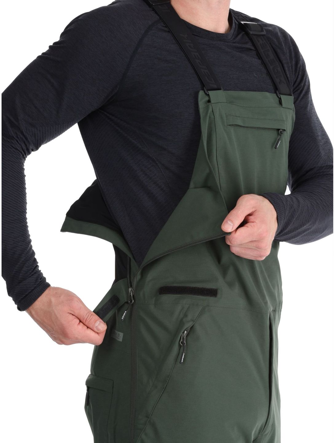 Icepeak, Cambo skibroek heren Dark Olive groen 