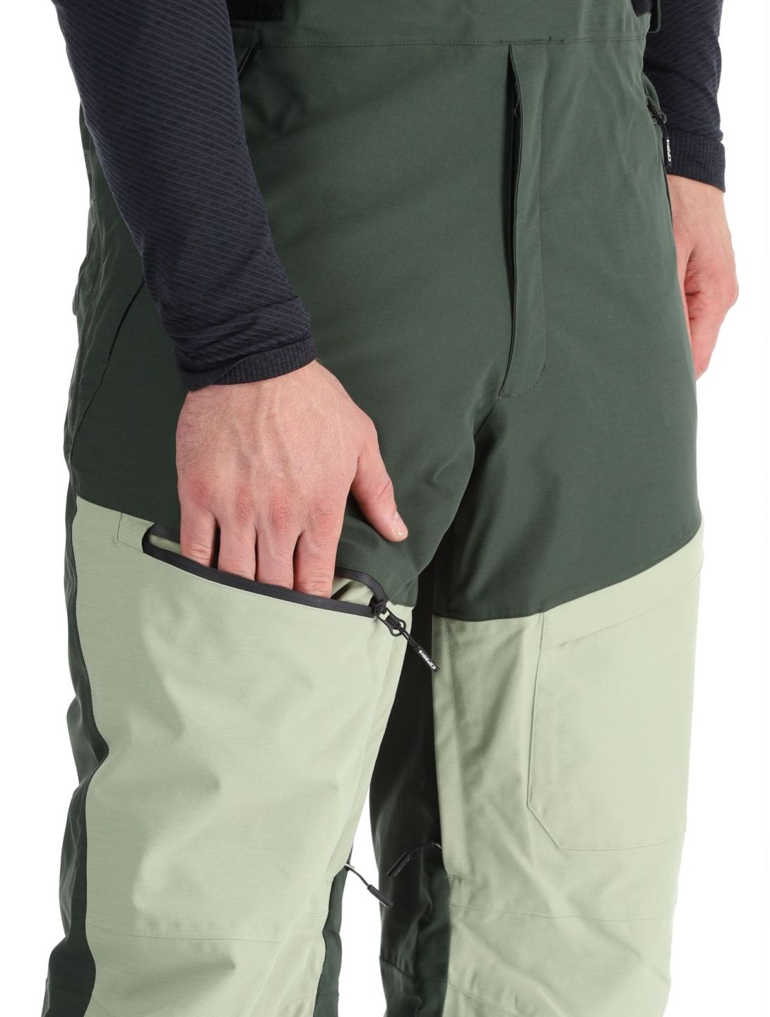 Icepeak, Cambo skibroek heren Dark Olive groen 