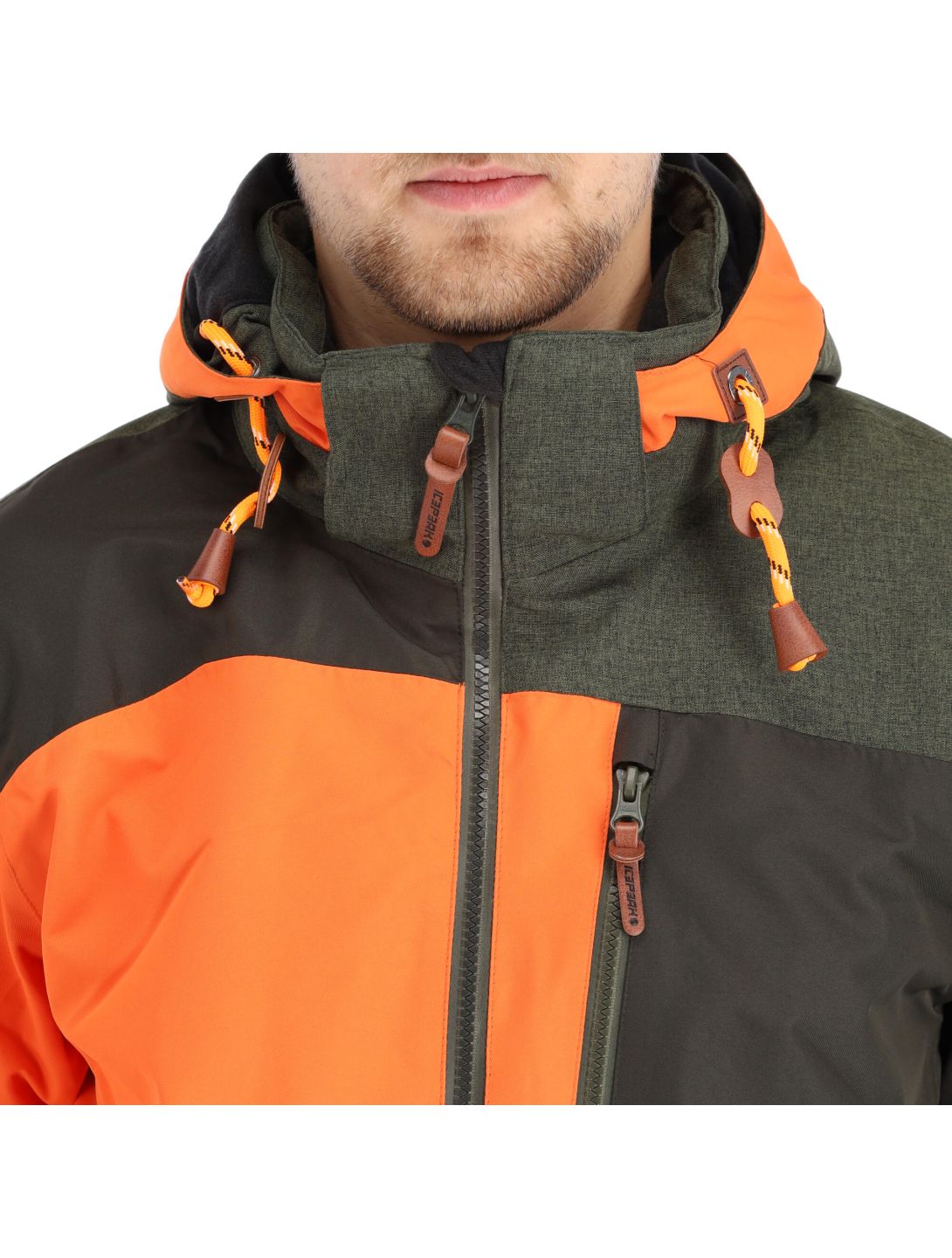 Icepeak, Canova ski-jas heren dark oranje