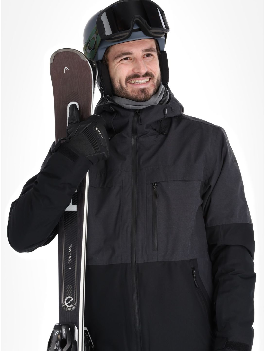 Icepeak, Castres ski-jas heren Black zwart 