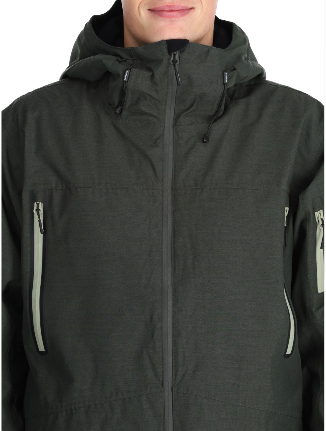 Icepeak, Castres ski-jas heren Dark Olive groen 