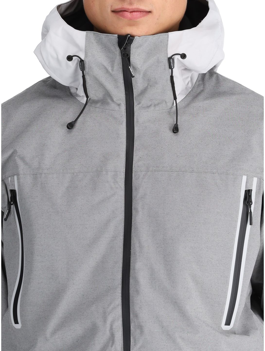 Icepeak, Castres ski-jas heren Light Grey grijs 