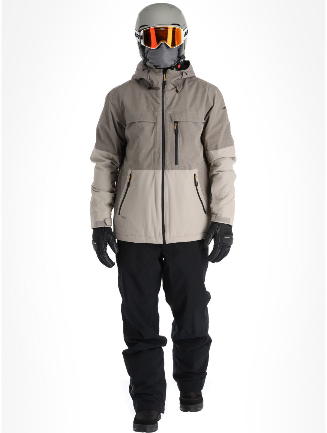 Icepeak, Castres ski-jas heren Steel Grey grijs 