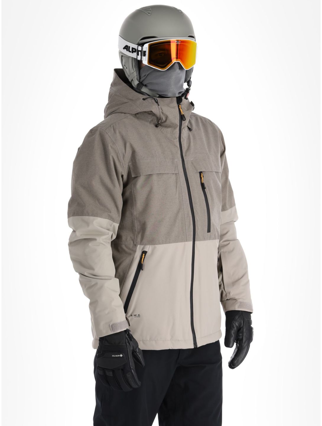 Icepeak, Castres ski-jas heren Steel Grey grijs 