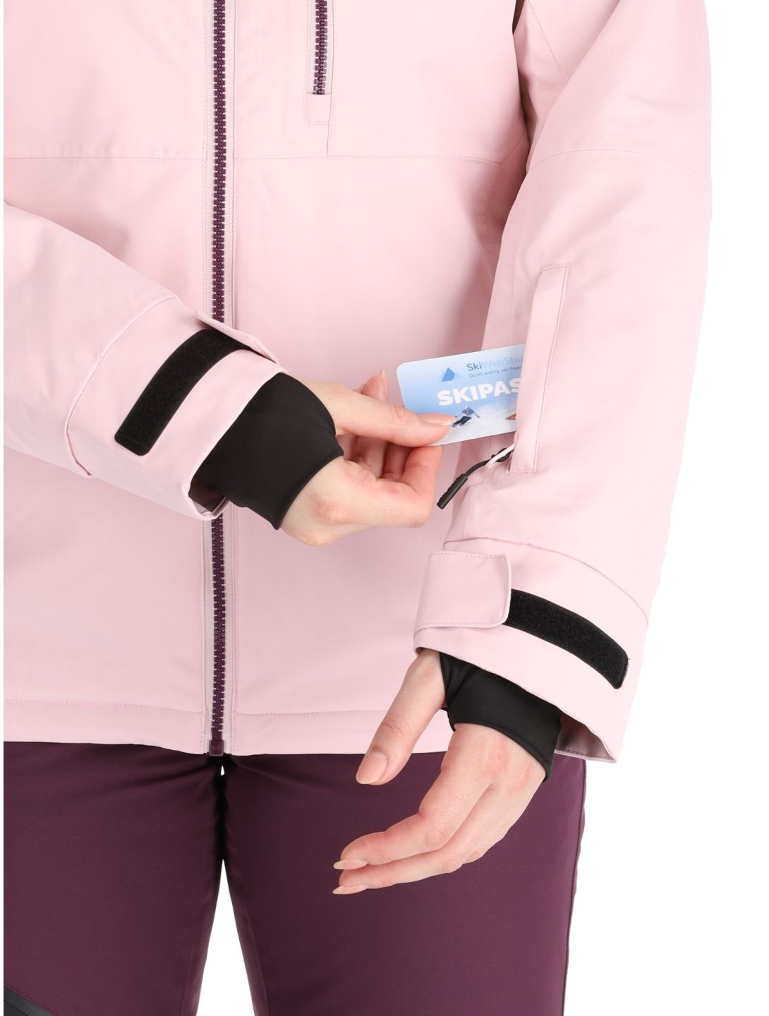 Icepeak, Cathay ski-jas dames Baby Pink roze 