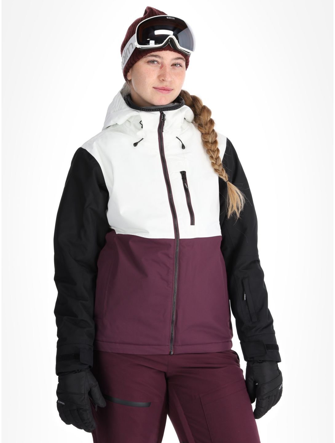 Icepeak, Cathay ski-jas dames Violet paars 