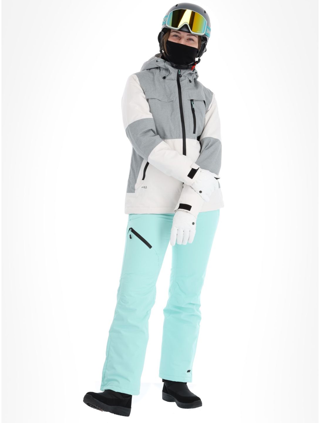 Icepeak, Cavour ski-jas dames Powder wit 