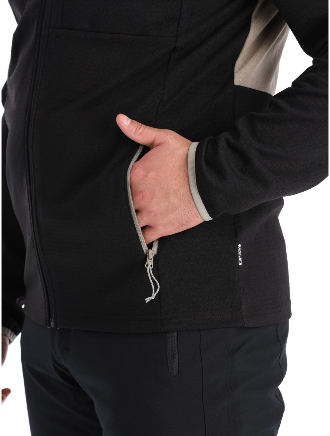 Icepeak, Cheraw vest heren Black zwart 