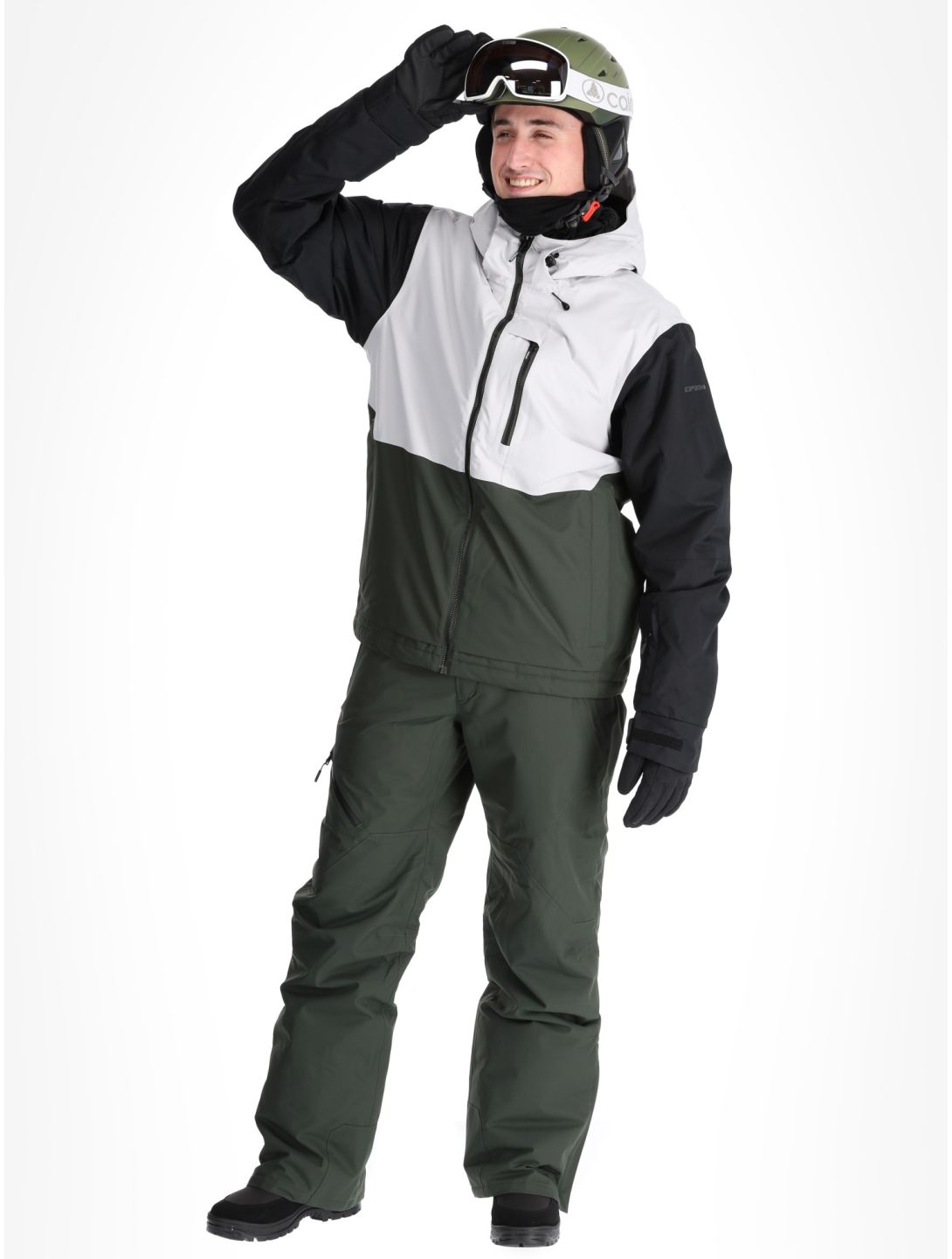 Icepeak, Chester ski-jas heren Dark Olive groen 