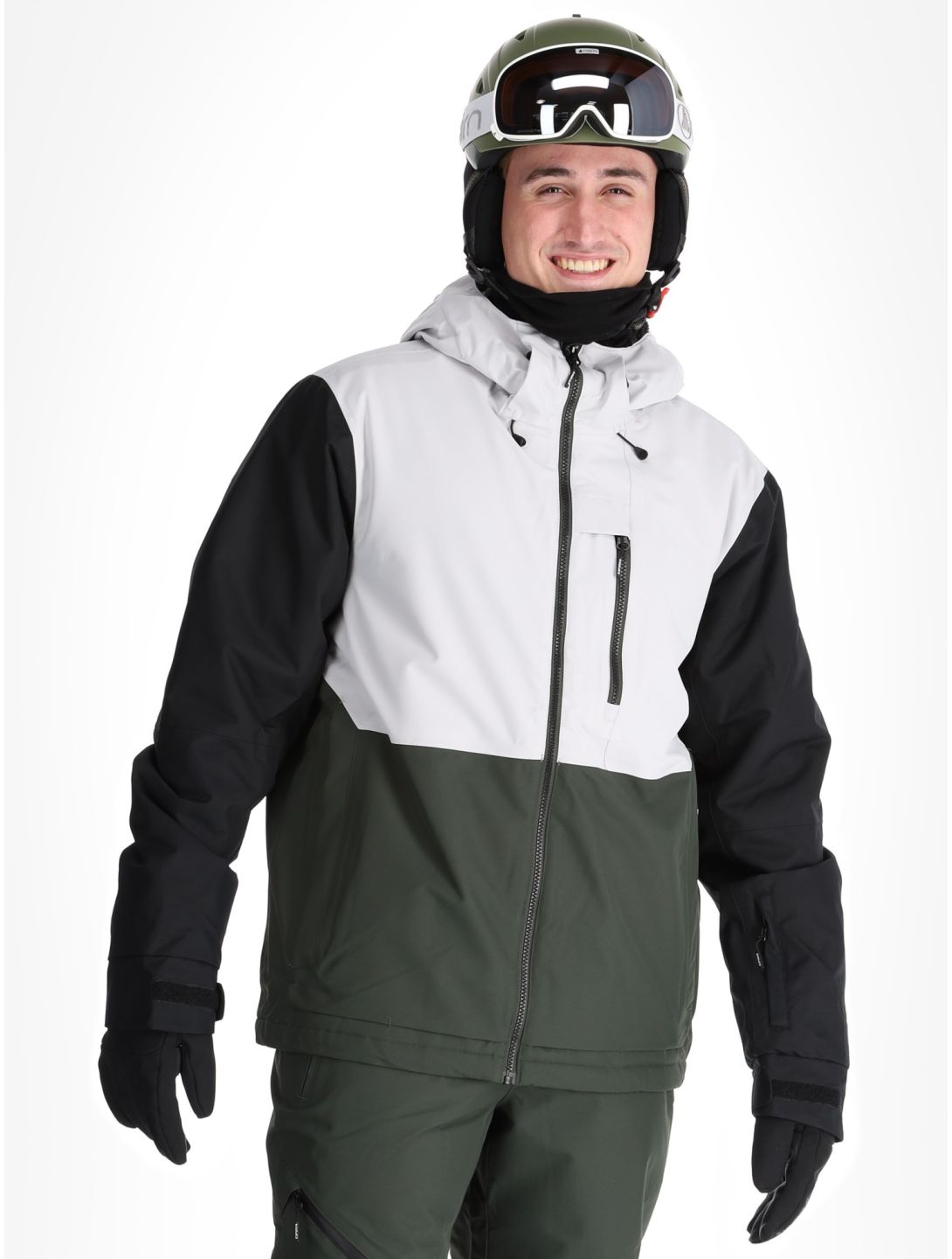 Icepeak, Chester ski-jas heren Dark Olive groen 