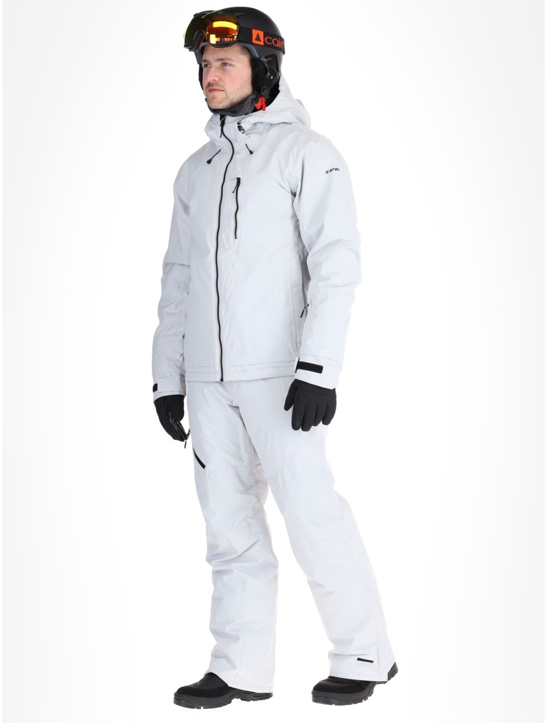 Icepeak, Chester ski-jas heren Light Grey grijs 