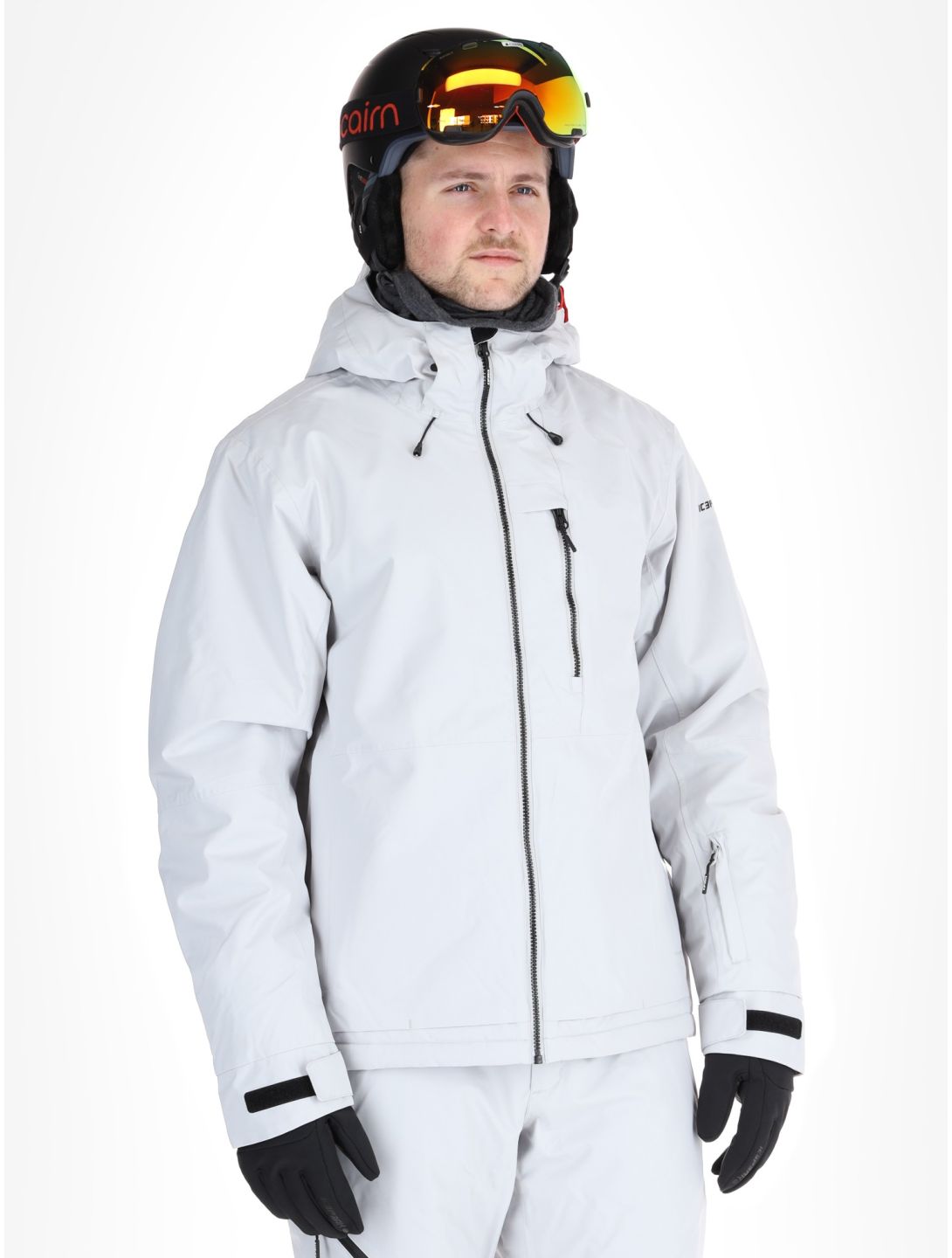 Icepeak, Chester ski-jas heren Light Grey grijs 