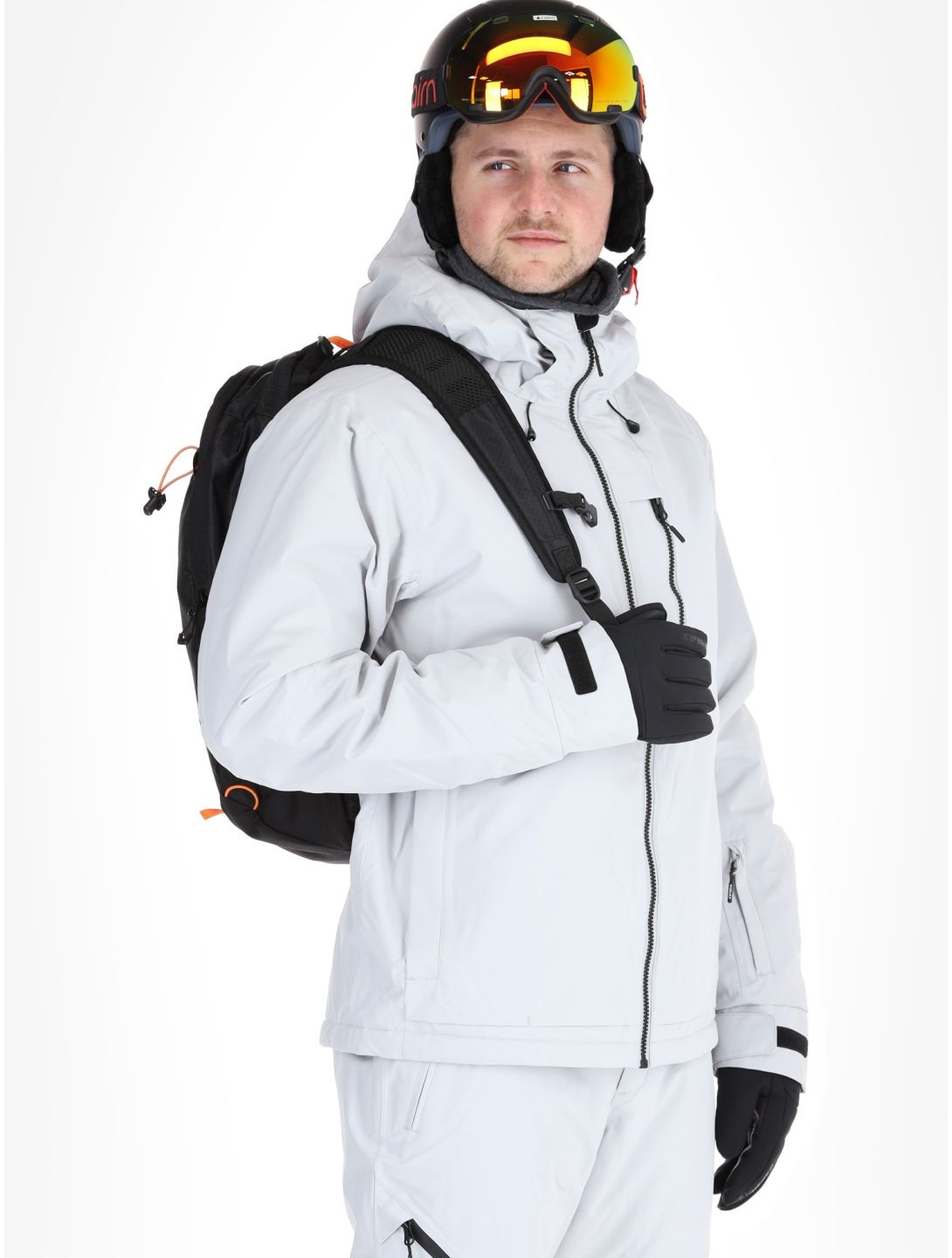 Icepeak, Chester ski-jas heren Light Grey grijs 