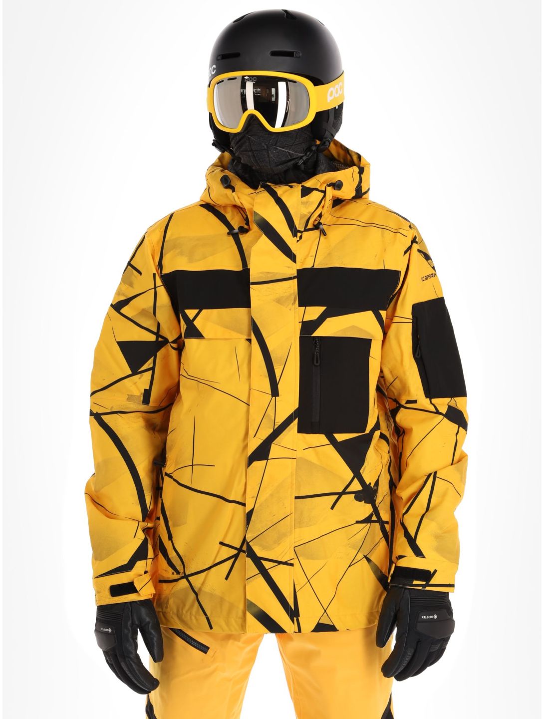 Icepeak, Clymer ski-jas heren Yellow geel 