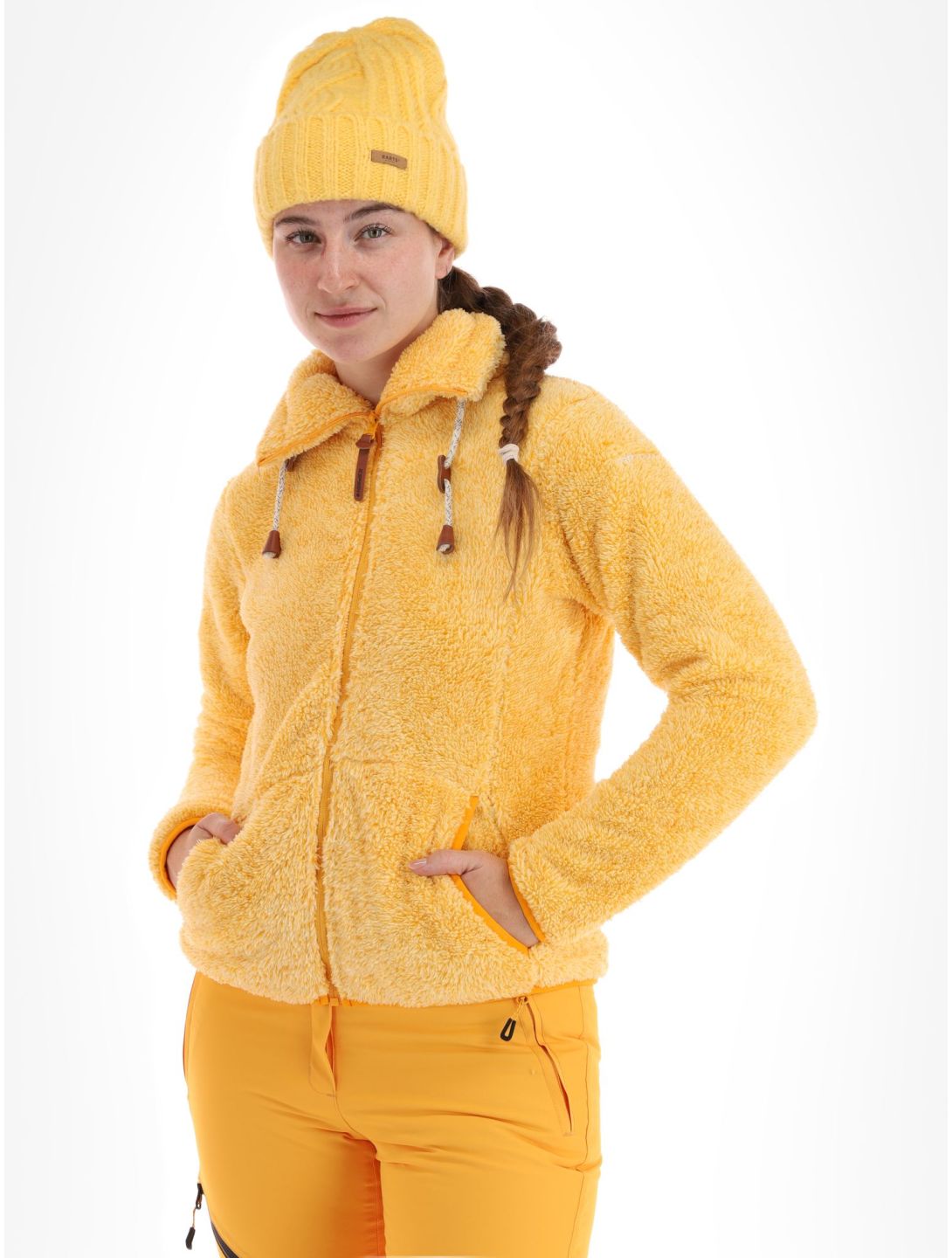 Icepeak, Colony vest dames Yellow geel 