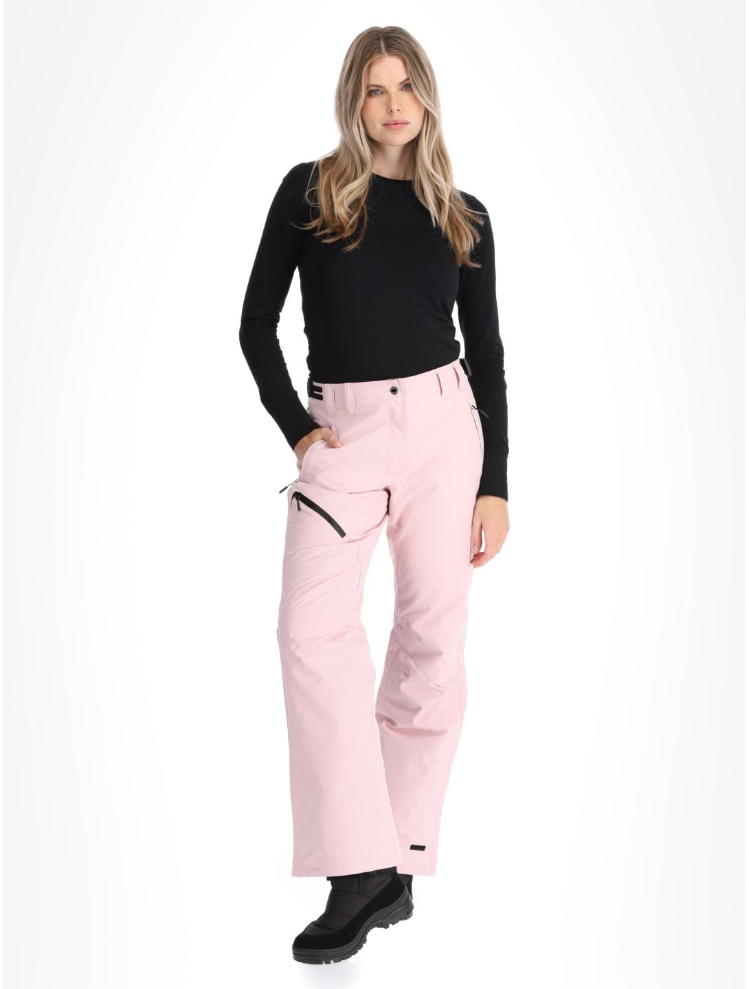 Icepeak, Curlew skibroek dames Baby Pink roze 