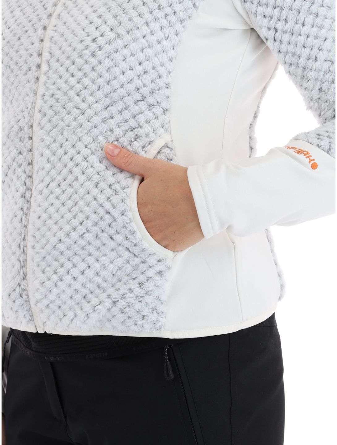 Icepeak, Daisetta vest dames Steam grijs 