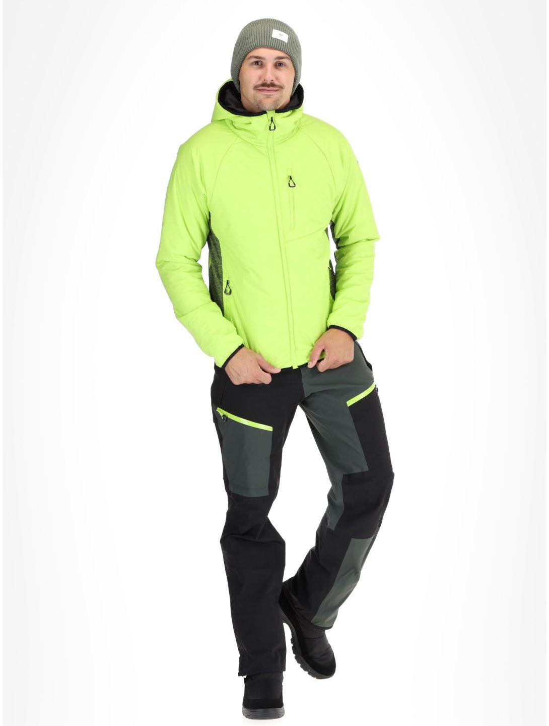 Icepeak, Danbury donsjas heren Light Green groen 