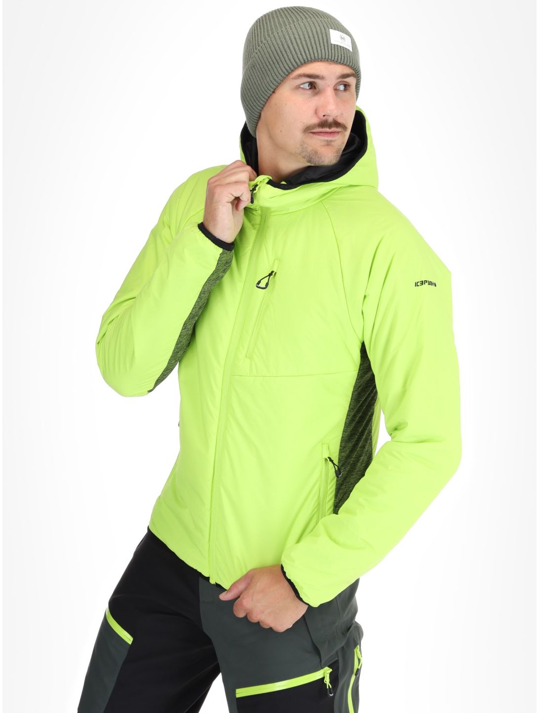 Icepeak, Danbury donsjas heren Light Green groen 