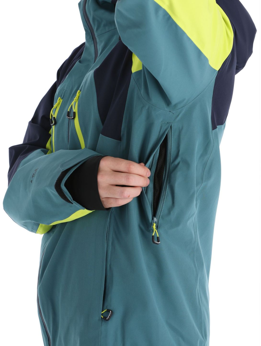 Icepeak, Dassow hardshell ski-jas heren Emerald groen 