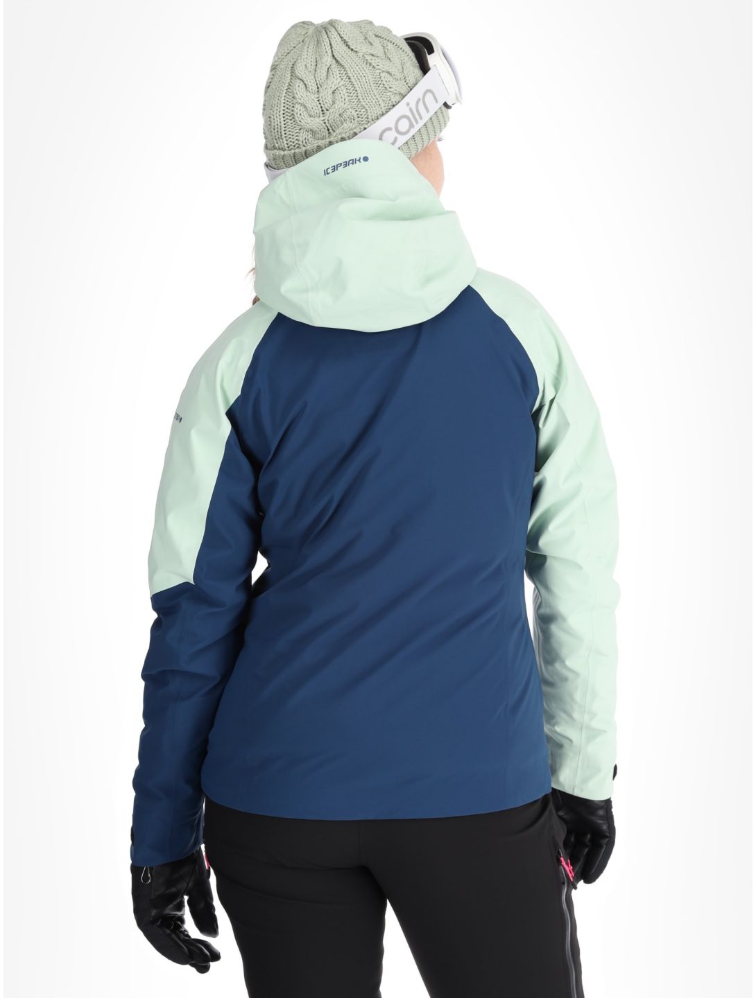 Icepeak, Datteln hardshell ski-jas dames Aloe groen 