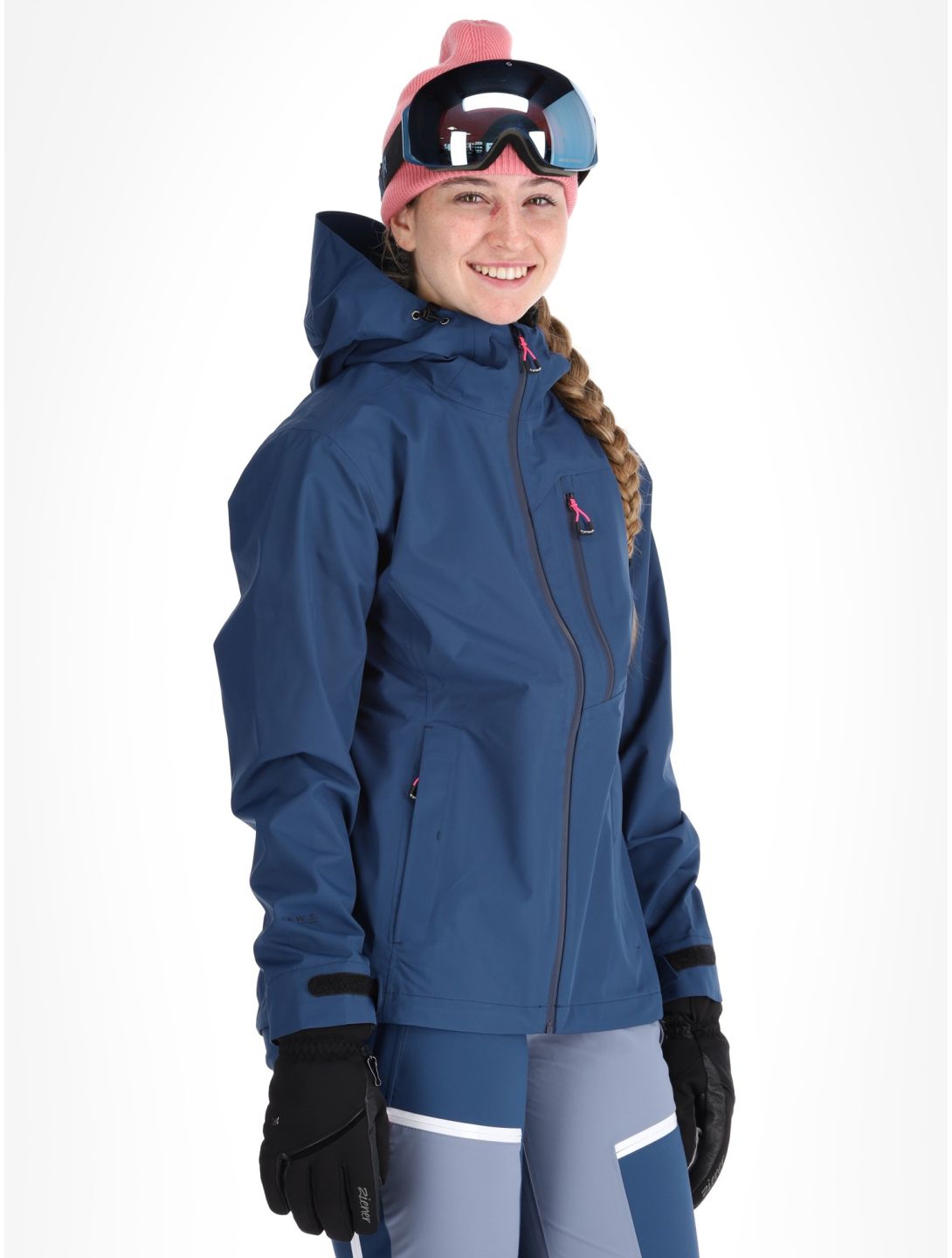 Icepeak, Deblois hardshell ski-jas dames Navy Blue blauw 