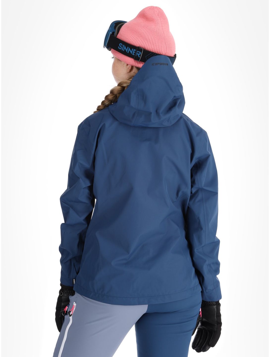 Icepeak, Deblois hardshell ski-jas dames Navy Blue blauw 