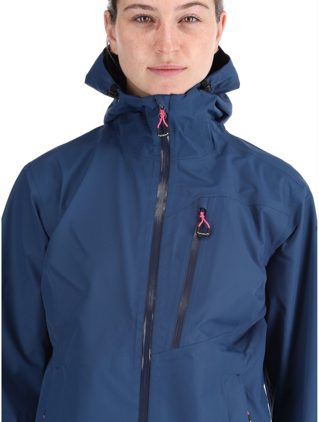 Icepeak, Deblois hardshell ski-jas dames Navy Blue blauw 