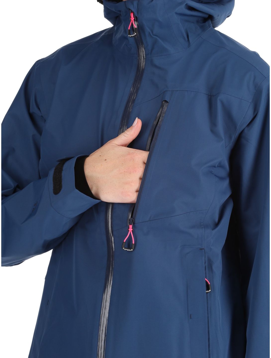 Icepeak, Deblois hardshell ski-jas dames Navy Blue blauw 