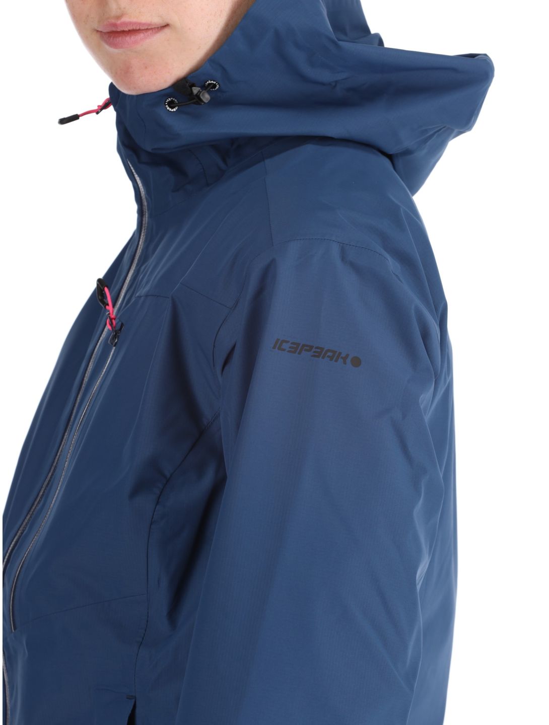 Icepeak, Deblois hardshell ski-jas dames Navy Blue blauw 