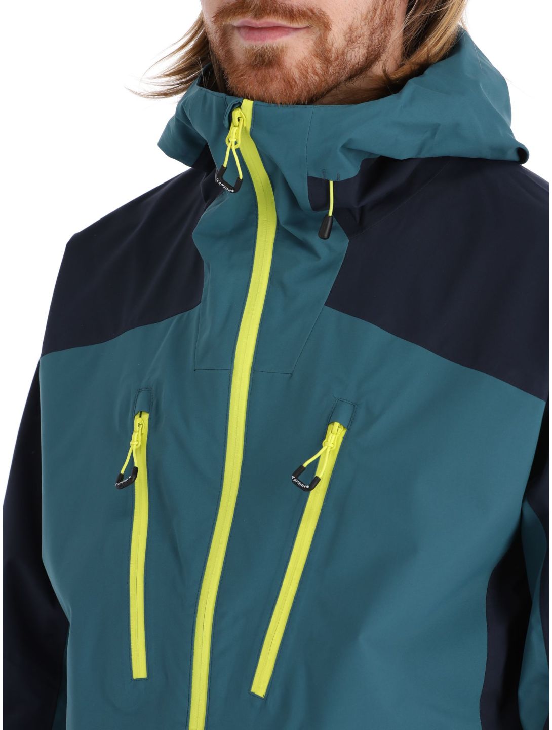 Icepeak, Decatur hardshell ski-jas heren Emerald groen 