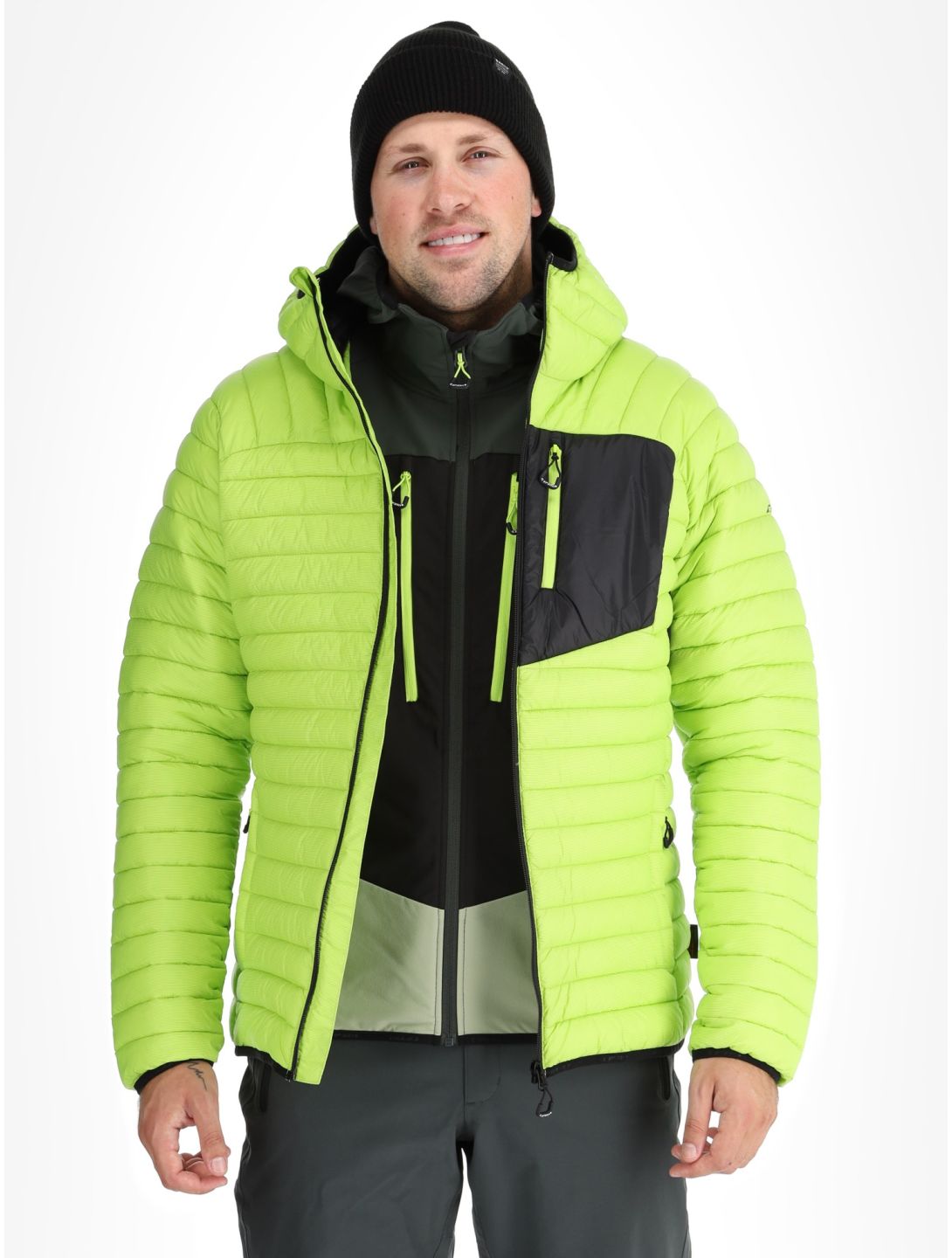 Icepeak, Dillon donsjas heren Light Green groen 