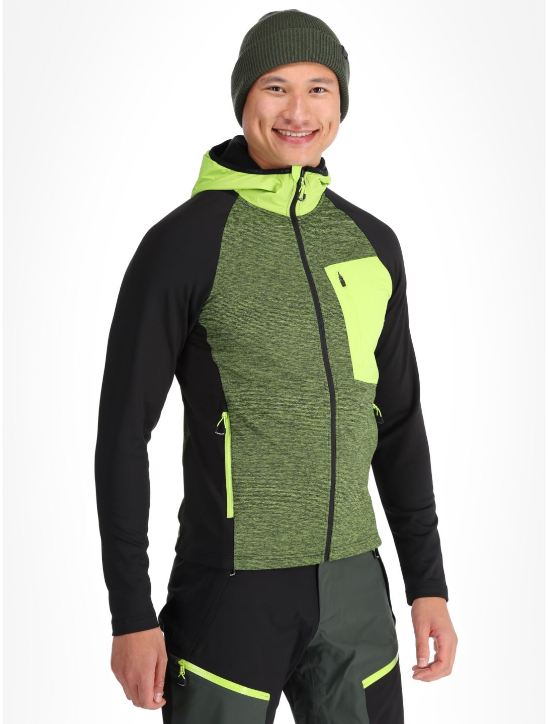 Icepeak, Doerun vest heren Light Green groen 