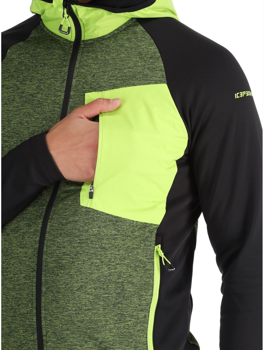 Icepeak, Doerun vest heren Light Green groen 