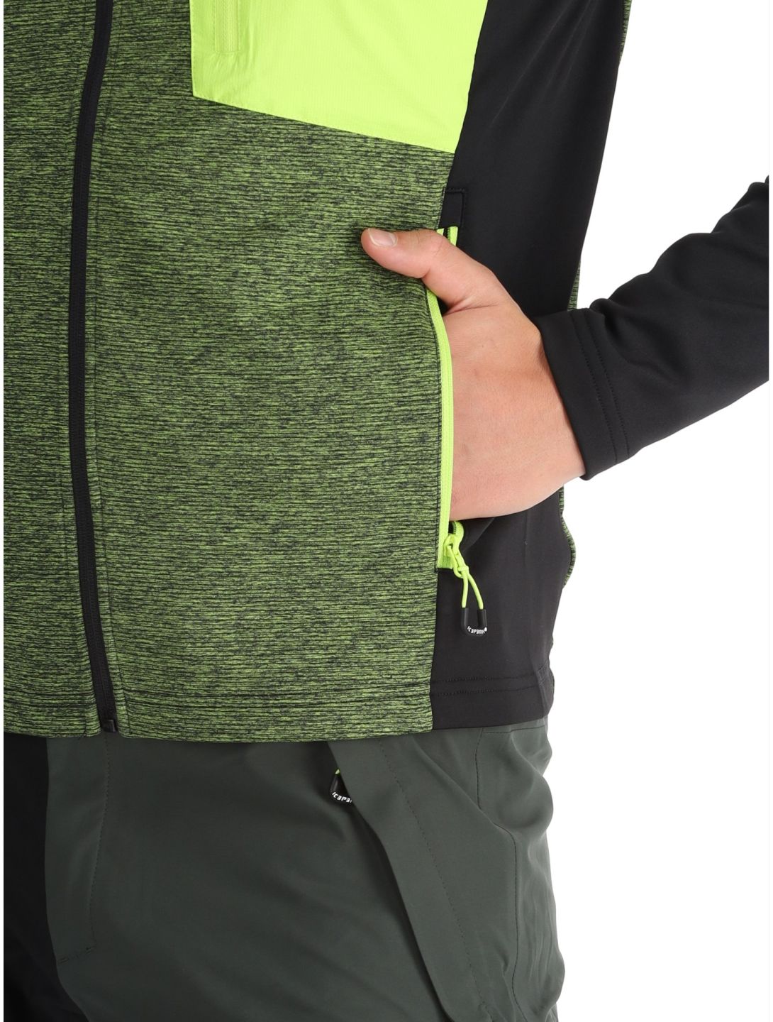 Icepeak, Doerun vest heren Light Green groen 