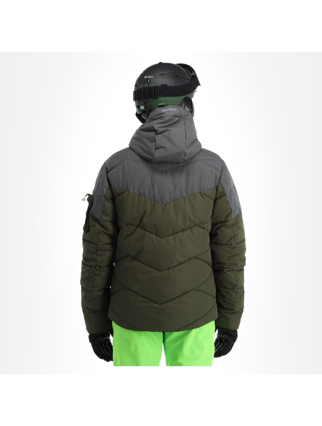 Icepeak, Eastham ski-jas heren dark olive groen 