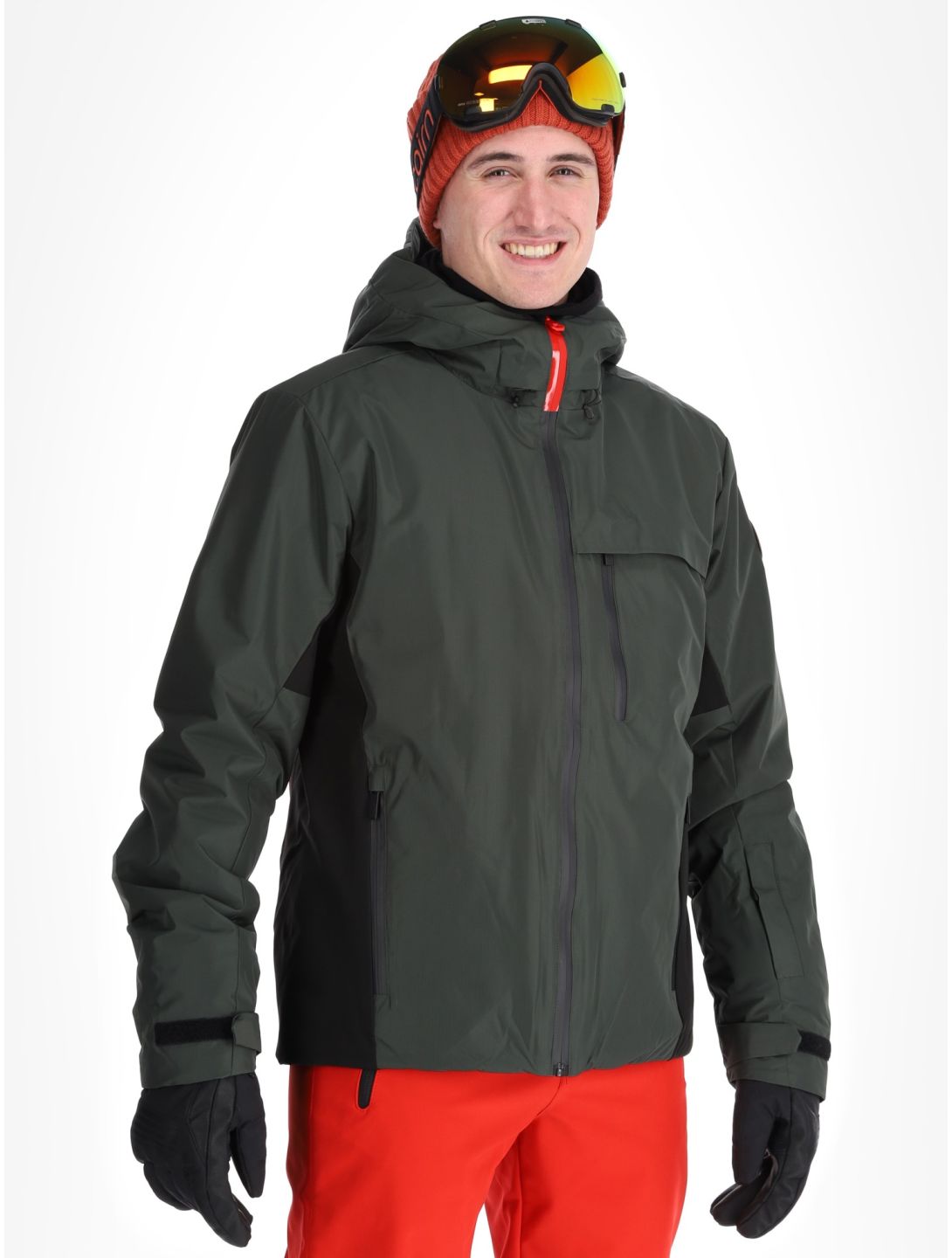 Icepeak, Easton ski-jas heren Dark Olive groen 