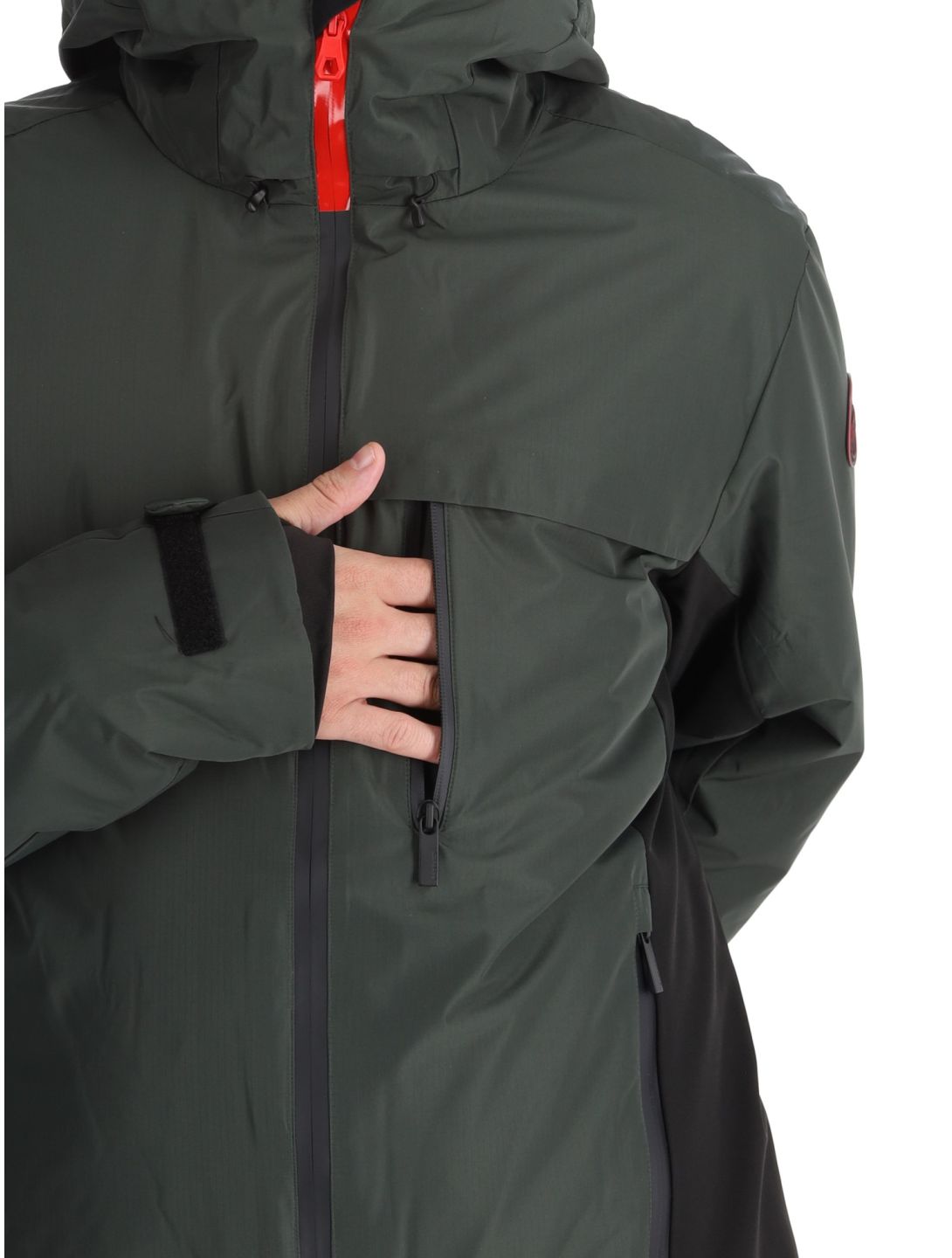 Icepeak, Easton ski-jas heren Dark Olive groen 