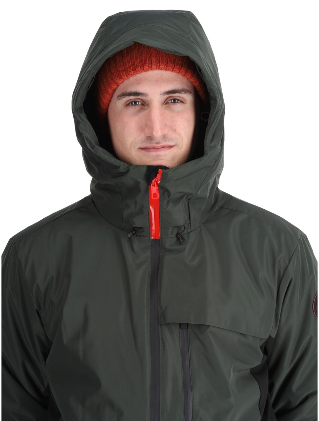 Icepeak, Easton ski-jas heren Dark Olive groen 