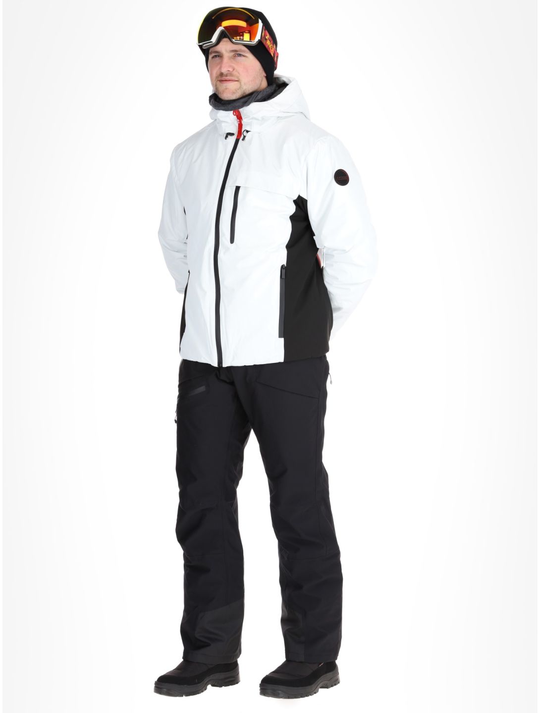 Icepeak, Easton ski-jas heren Natural White wit 