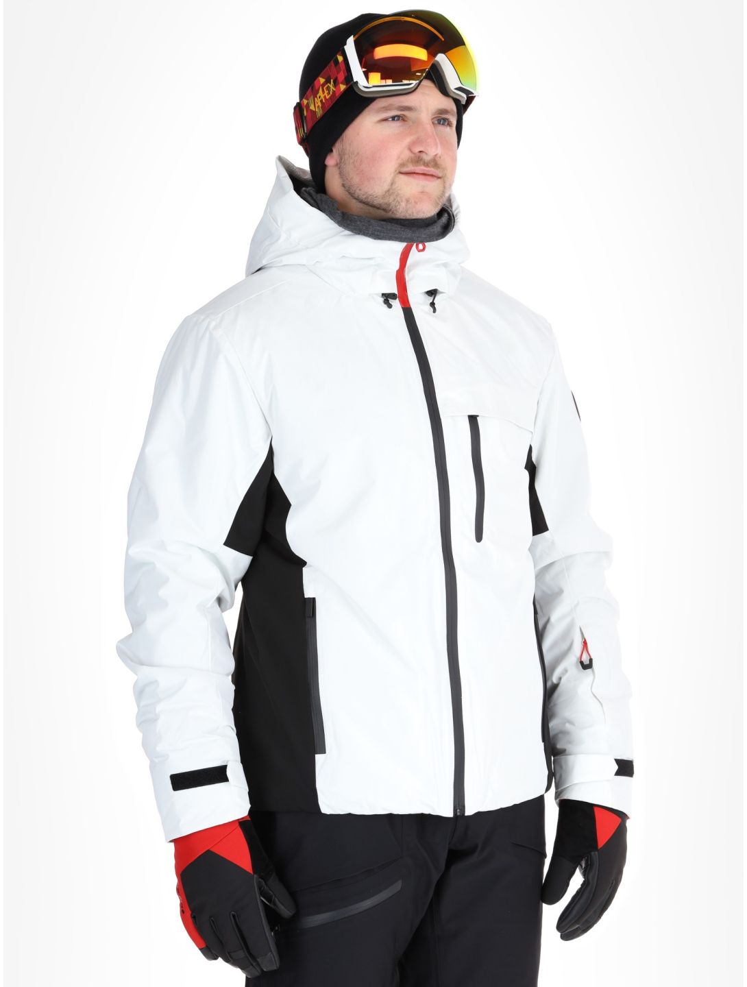 Icepeak, Easton ski-jas heren Natural White wit 