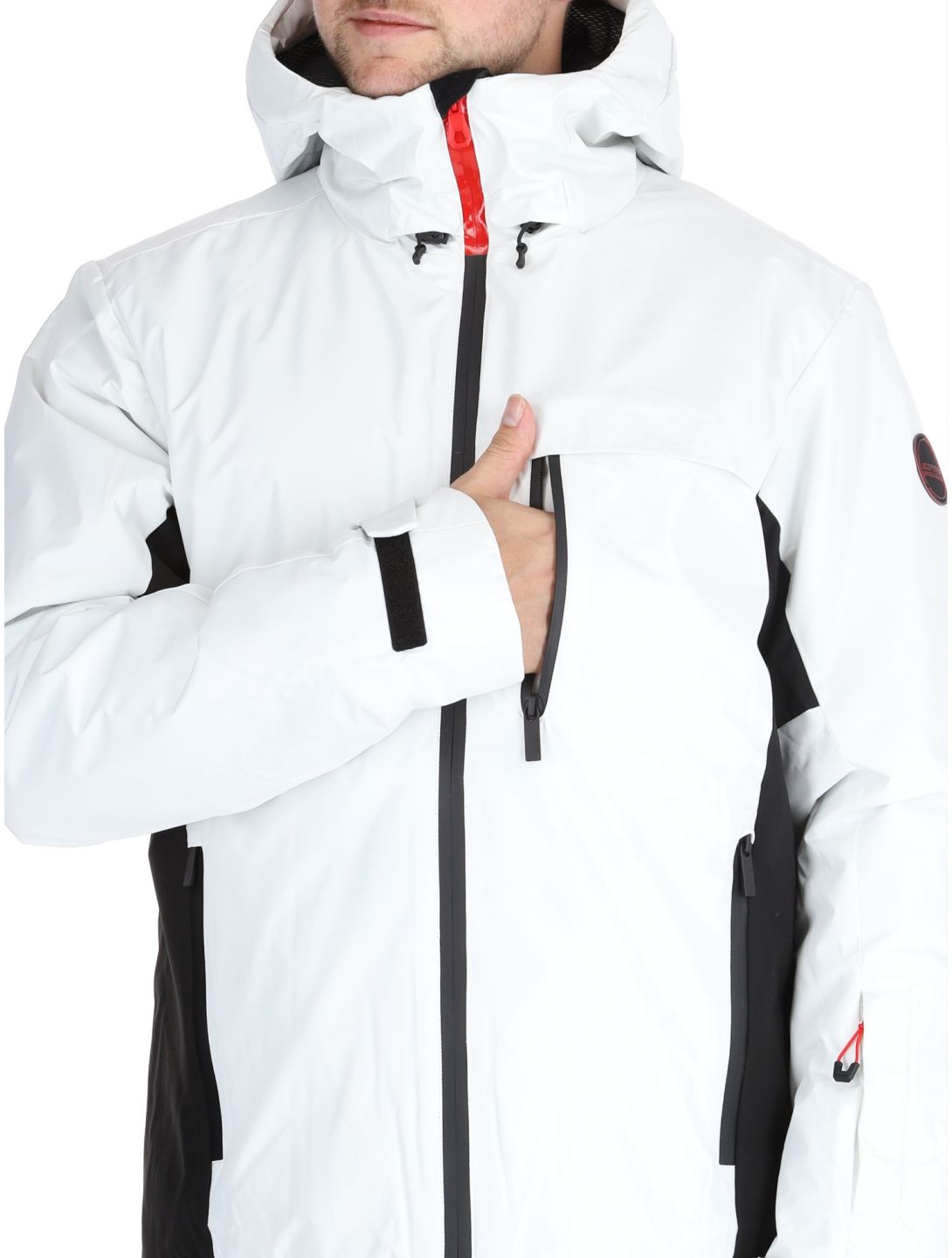 Icepeak, Easton ski-jas heren Natural White wit 