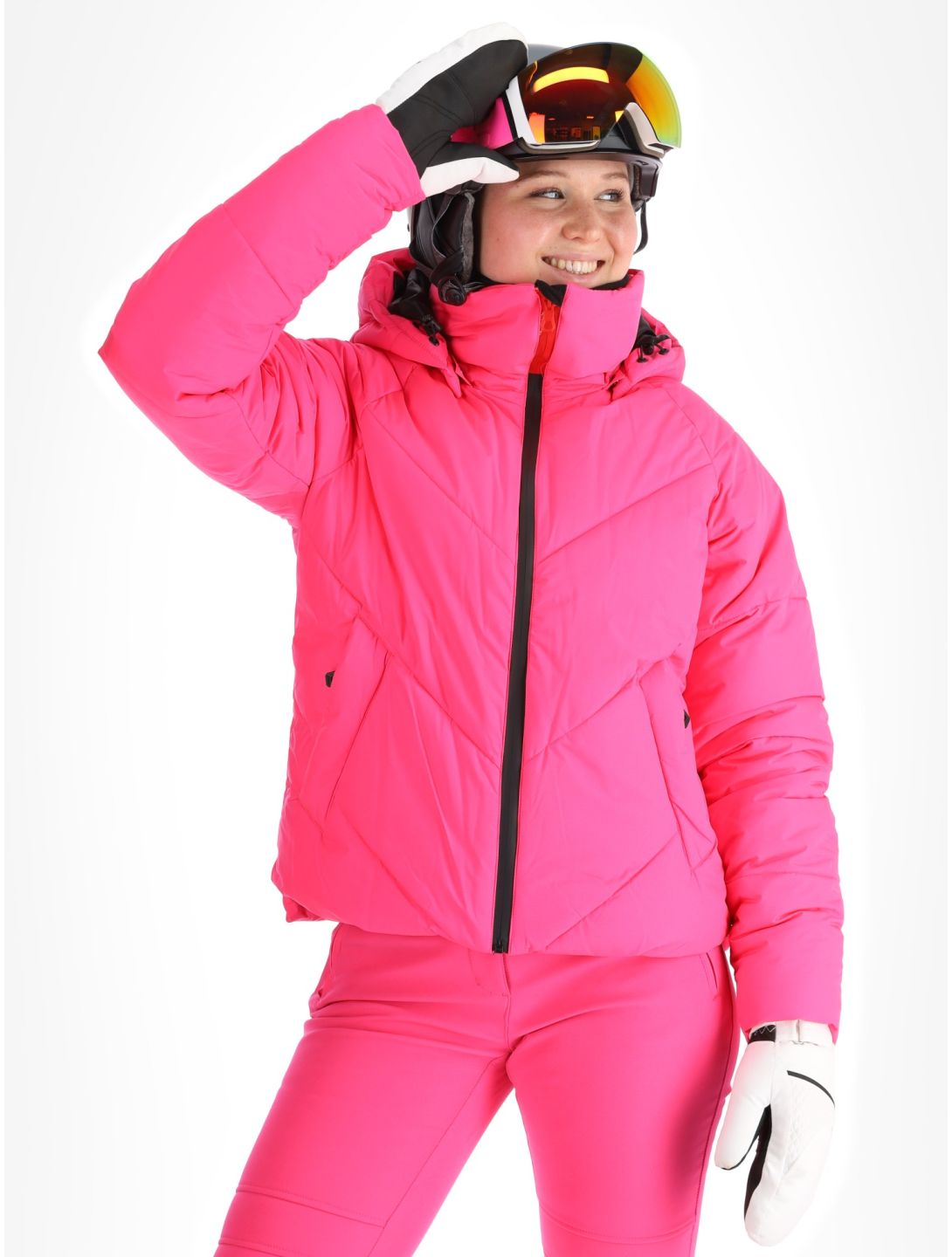 Icepeak, Eastport ski-jas dames Raspberry rood 