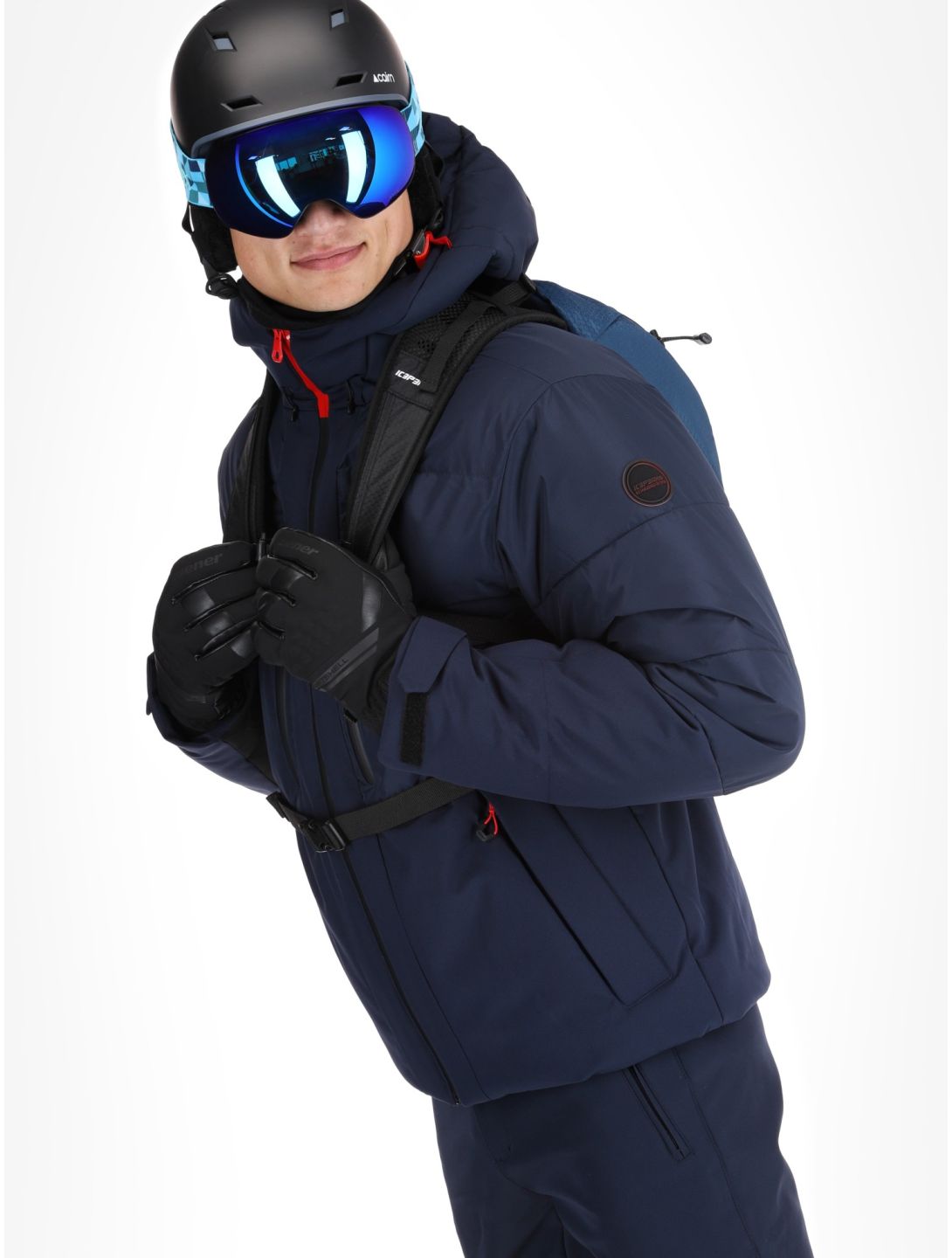 Icepeak, Edgerton ski-jas heren Dark Blue blauw 