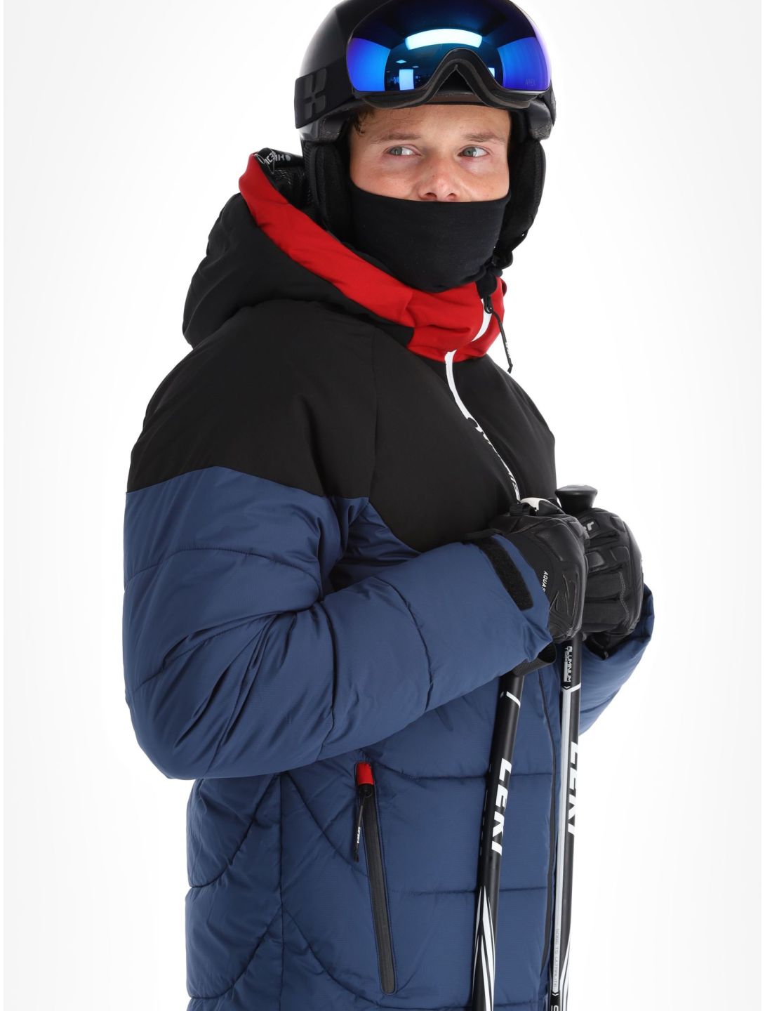 Icepeak, Edgerton ski-jas heren Dark Blue blauw, zwart 